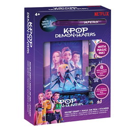 KIDS LICENSING Diario con Bolígrafo Mágico K-Pop Demon Hunters