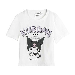 Cerdà Camiseta Corta Single Jersey Hello Kitty Kuromi 8 Años