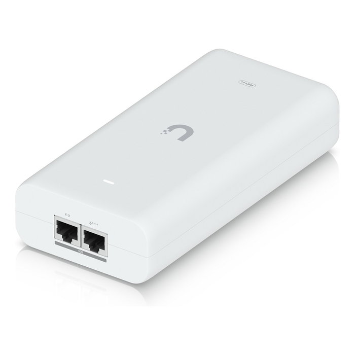 Ubiquiti UACC-PoE+++-10G UniFi 10G PoE++ Adapter 90W, Adaptador Gigabit Ethernet 10GBASE-T con PoE++ (90W) para Montaje en Pared