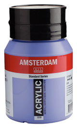 Amsterdam Pintura Acrílica Standard Series Azul Ultramar Violeta Claro 519 de 500 ml