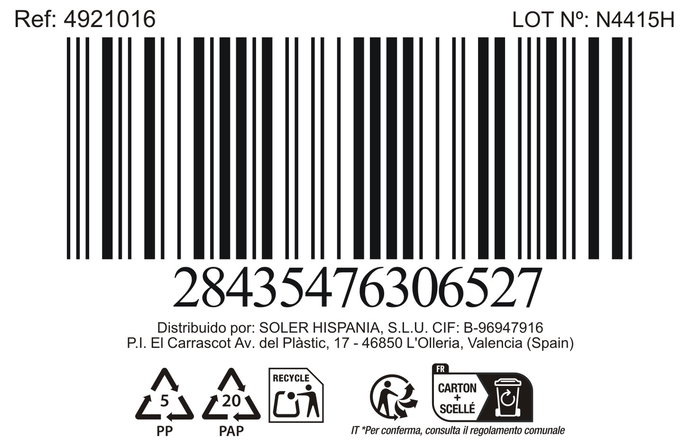 Inde Bol 630cc Ø13.3cm "Simple&Good" Md (16 Unidades)
