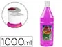 Jovi Témpera Líquida Paint Magenta Botella 1000 mL - Témpera base agua de alto poder cubriente y secado rápido, colores intensos y lavables, sin gluten