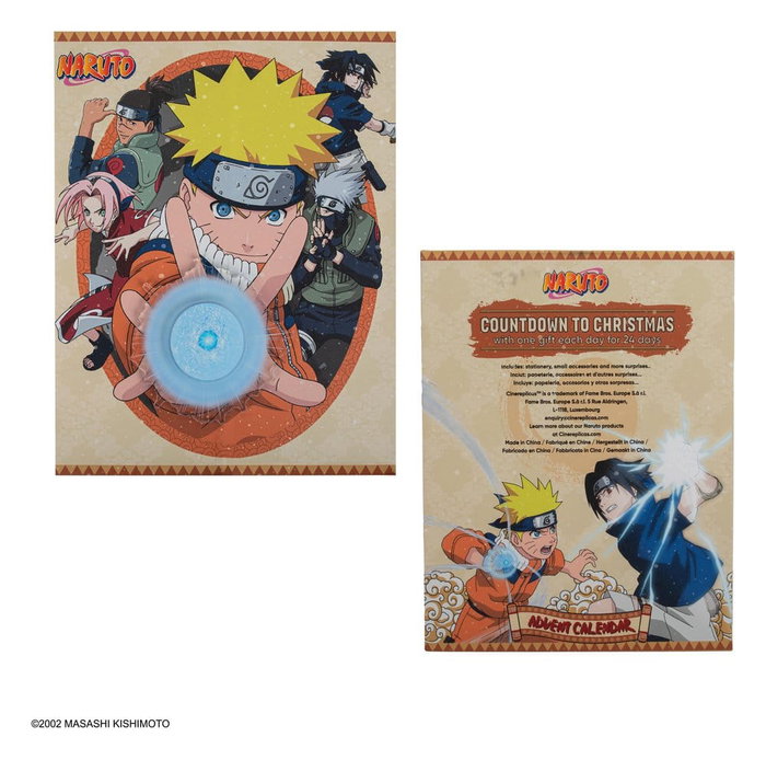 Cinereplicas Calendario de adviento Naruto Rasengan 2026 Cinereplicas Calendario de adviento Naruto Rasengan 2026