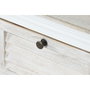 DKD Home Decor Mesa de Centro de Mango Blanca 90x90x40