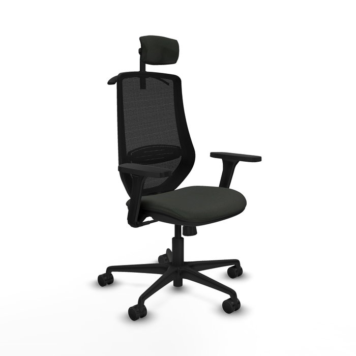 PIQUERAS Y CRESPO Silla de oficina Mardos con mecanismo Sincro y Brazos 3D Negra PIQUERAS Y CRESPO Silla de oficina Mardos con mecanismo Sincro y Brazos 3D Negra
