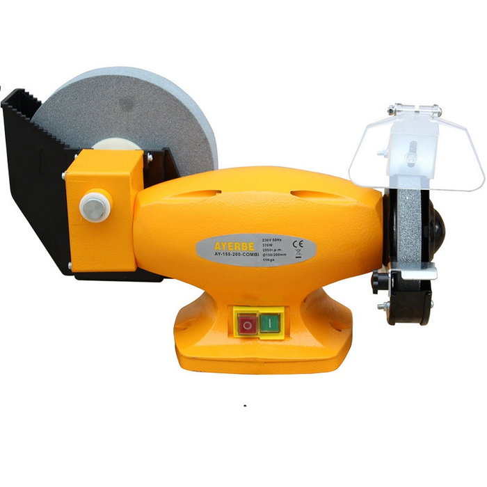 DUVER Esmeriladora de banco combinada AY-150-200 COMBI 370 W DUVER Esmeriladora de banco combinada AY-150-200 COMBI 370 W