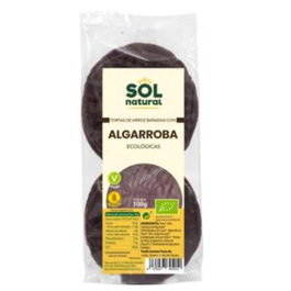 SOLNATURAL Tortas de Arroz con Algarroba Bio 100Gr