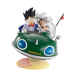 BANPRESTO Figura Ichibansho Son Goku & Chichi Snap Collection 2 - Dragon Ball - 14cm