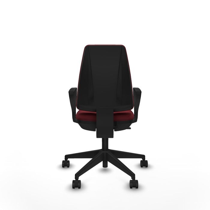 PIQUERAS Y CRESPO Silla de oficina Elche Granate