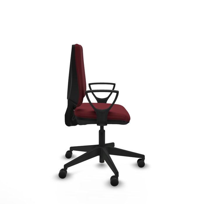PIQUERAS Y CRESPO Silla de oficina Elche Granate