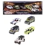 Majorette Caja Castheads Magazine con 5 vehículos metálicos