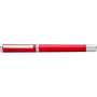 STAEDTLER Pluma estilográfica triplus 474 Rojo Fino recargable con cartucho Azul Acero inoxidable