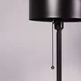Lámpara de Mesa Messina SKD-T1010, diseño en acero con interruptor de tirador para bombilla LED E27, ideal para salón o dormitorio