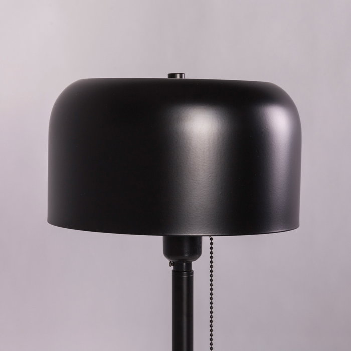 Messina Lámpara de Mesa Acero SKD-T1010 Diseño Elegante con Interruptor Tirador