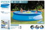 Intex Piscina Hinchable Redonda Easy Set con Depuradora de Cartucho 366x76cm (5621 Litros) +6 Años