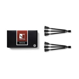 NOCTUA NA-SC1 Sx2 Splitterkabel Negro (2 unidades)
