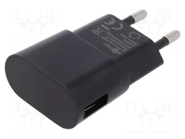Goobay Cargador de red 240V USB negro