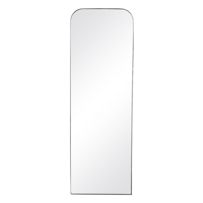 Espejo Vestidor Negro Metal Decoración 50 X 2,50 X 150 cm Espejo Vestidor Negro Metal Decoración 50 X 2,50 X 150 cm