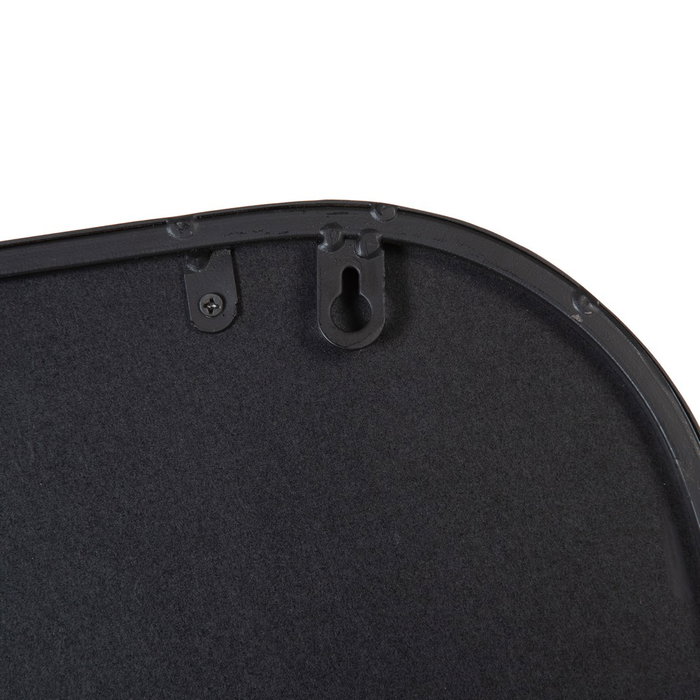 Espejo Vestidor Negro Metal Decoración 50 X 2,50 X 150 cm Espejo Vestidor Negro Metal Decoración 50 X 2,50 X 150 cm