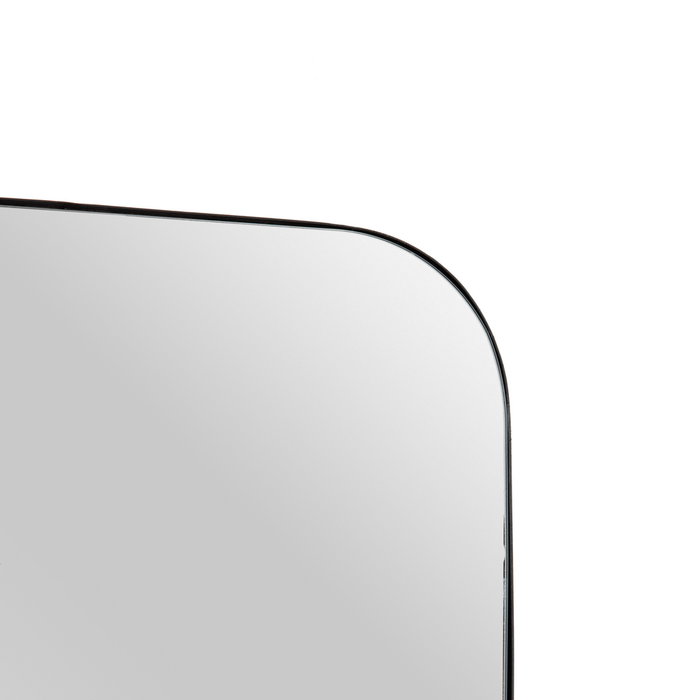 Espejo Vestidor Negro Metal Decoración 50 X 2,50 X 150 cm Espejo Vestidor Negro Metal Decoración 50 X 2,50 X 150 cm