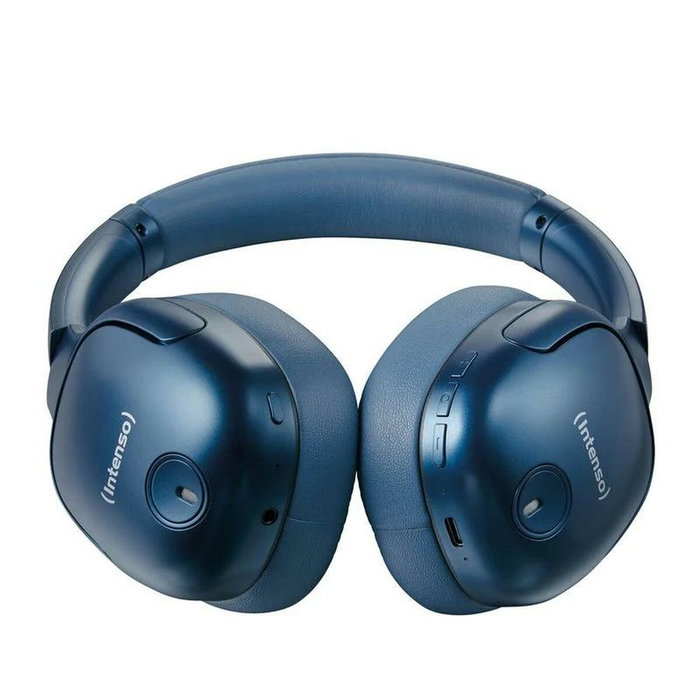 Intenso O400HA Auriculares Circumaurales Inalámbricos Azul