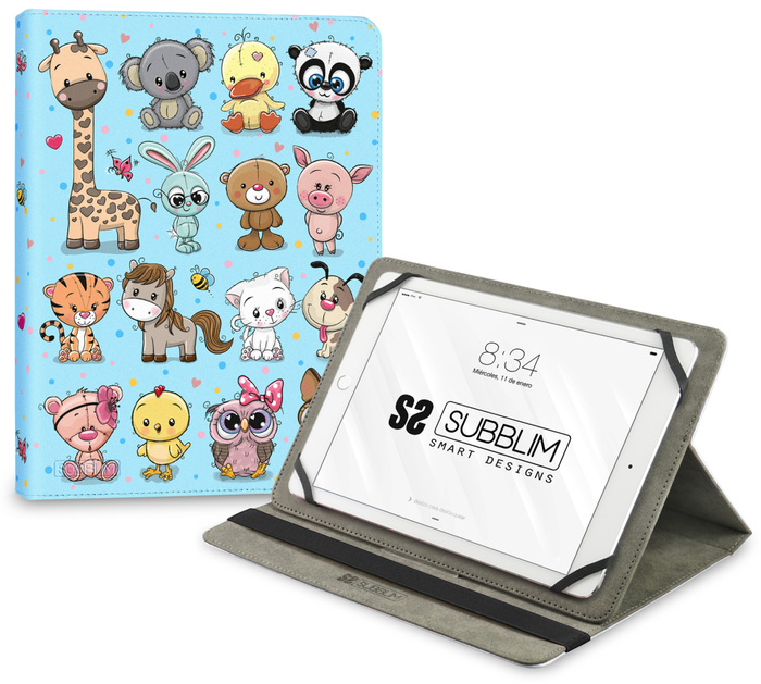 Subblim Funda Trendy Case Animals para Tablets de 11 Pulgadas