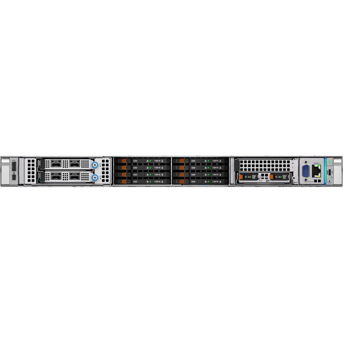 Dell PowerEdge R470 Servidor Rack 1U - Procesador Intel Xeon 6507P, 32 GB RAM DDR5, SSD 480 GB SATA, RAID PERC H965i, iDRAC10 Enterprise