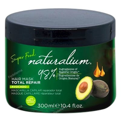 Naturalium Mascarilla Super Food Avocado Total Repair 300ml