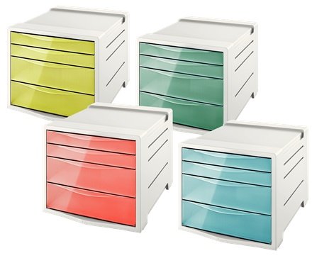 Modulo Cajones Esselte 4 Cajones Colour Breeze Colores Surtidos (Set de 4) Modulo Cajones Esselte 4 Cajones Colour Breeze Colores Surtidos (Set de 4)