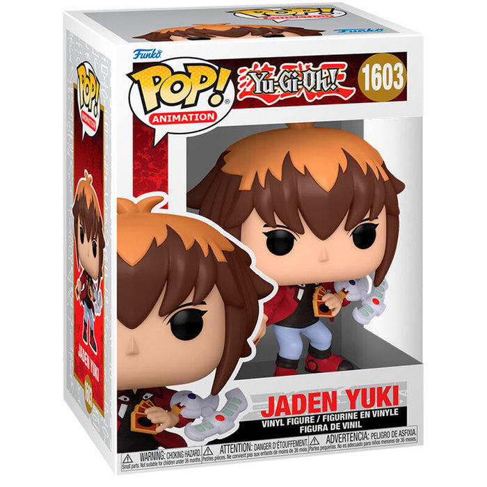 Funko Figura POP Yu-Gi-Oh! Jaden Yuki Vinilo 9cm