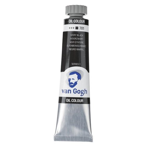 Van Gogh Negro Marfil 701 Pintura al óleo 20 ml Van Gogh Negro Marfil 701 Pintura al óleo 20 ml