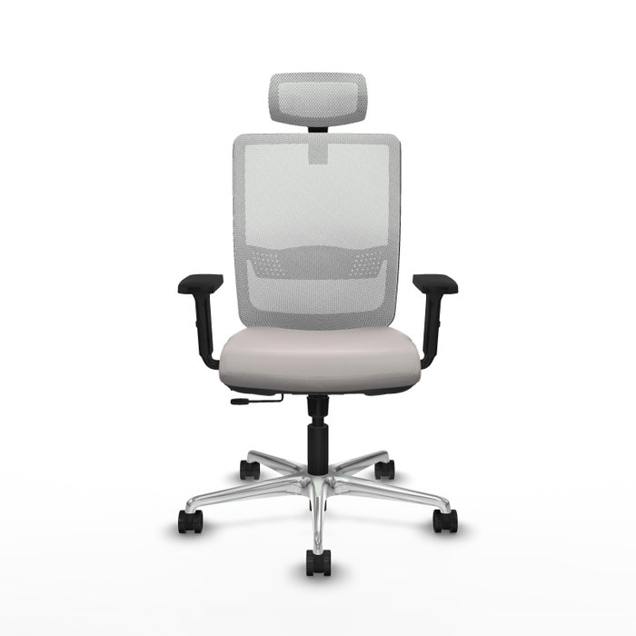 PIQUERAS Y CRESPO Silla de oficina Haches Blanco con Mecanismo Sincro/Traslack PIQUERAS Y CRESPO Silla de oficina Haches Blanco con Mecanismo Sincro/Traslack