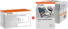 Prindo PRTHPW2190A MCVP Classic Pack de Tinta Negro, Cian, Magenta, Amarillo y Blanco