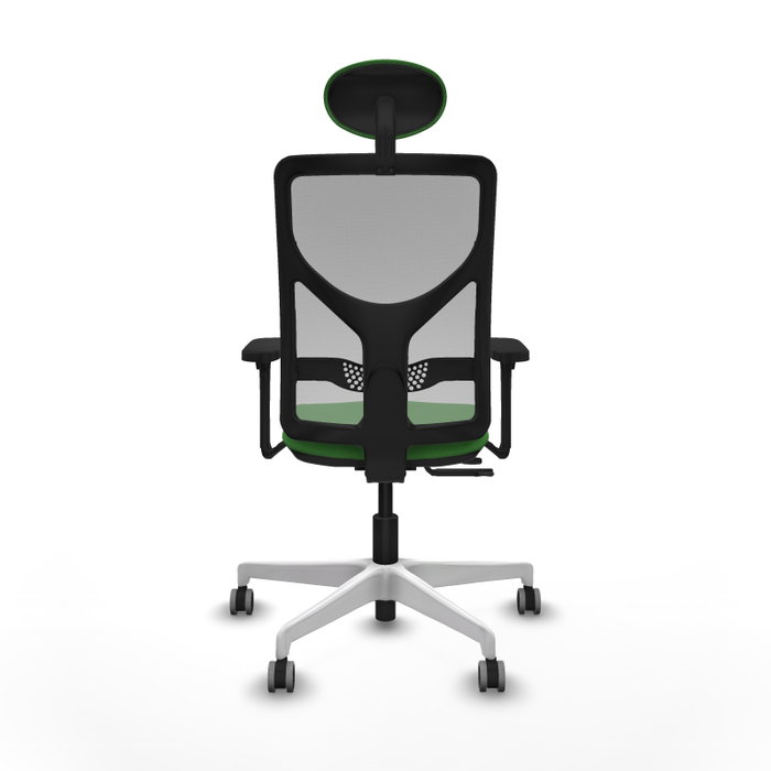 PIQUERAS Y CRESPO Silla de oficina Motilla con mecanismo Sincro/Traslack, Verde y Gris PIQUERAS Y CRESPO Silla de oficina Motilla con mecanismo Sincro/Traslack, Verde y Gris