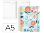 Liderpapel Agenda 2027 Fantasy Bold Flowers Día por Página A5