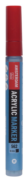Amsterdam Marker Acrílica 4 mm Azul Grisáceo 562 Amsterdam Marker Acrílica 4 mm Azul Grisáceo 562