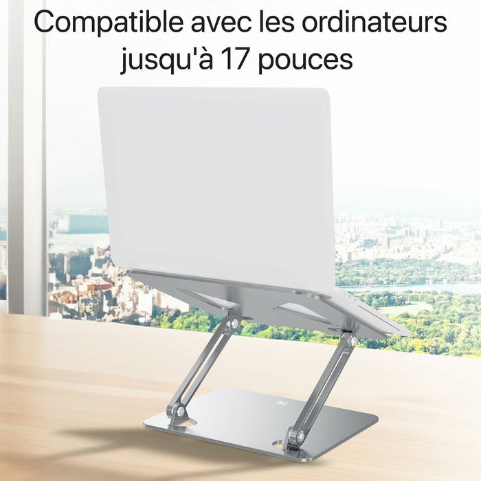 TNB Soporte plegable de aluminio para notebook iClick