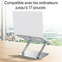 TNB Soporte plegable de aluminio para notebook iClick