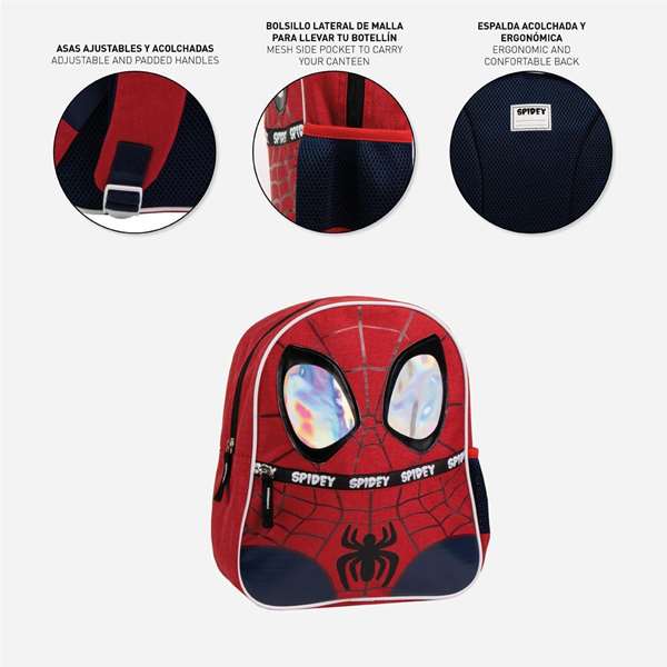 Cerdá Mochila Infantil Spidey Edad Mínima Recomendada 3 Años