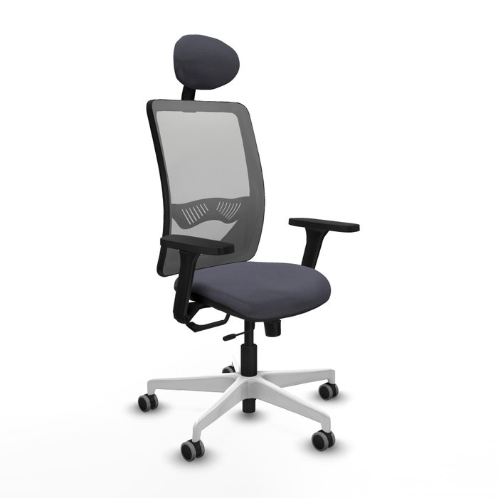 PIQUERAS Y CRESPO Silla de oficina Zulema con mecanismo Sincro/Traslack, Brazos 3D y Cabecero Fijo PIQUERAS Y CRESPO Silla de oficina Zulema con mecanismo Sincro/Traslack, Brazos 3D y Cabecero Fijo