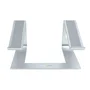 StarTech Soporte de Escritorio para Portátil de Aluminio Plata