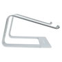 StarTech Soporte de Escritorio para Portátil de Aluminio, Base Elevadora Ergonómica, Plata, hasta 5kg