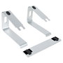 StarTech Soporte de Escritorio para Portátil de Aluminio, Base Elevadora Ergonómica, Plata, hasta 5kg