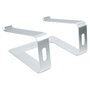 StarTech Soporte de Escritorio para Portátil de Aluminio, Base Elevadora Ergonómica, Plata, hasta 5kg