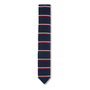 Chopard Corbata Maglia di Seta Azul Marino/Burdeos/Marfil