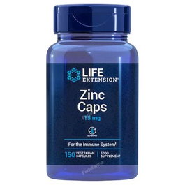 LIFE EXTENSION Zinc 15 mg 150 Cápsulas Vegetales