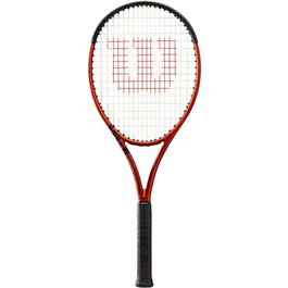 Raqueta de Tenis Wilson Burn 100Uls V5.0 Naranja Oscuro
