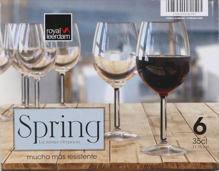 Royal Leerdam Copa Vino "Spring" 35 cl ø8x19cm (6 Unidades)