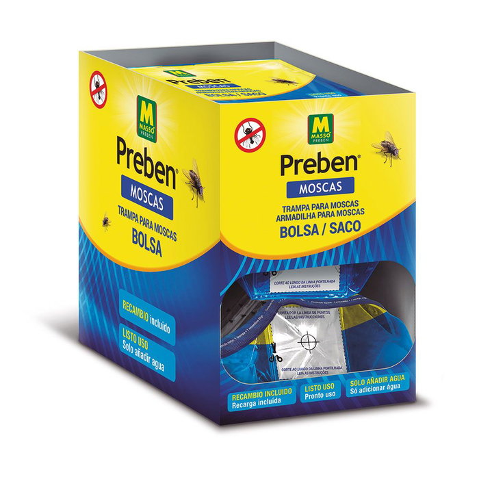 Massó Trampa Bolsa de un solo uso para Moscas Exterior Control Moscas 20g