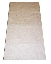 Alfombra artesana pelo normal 60x120 Crudo natural